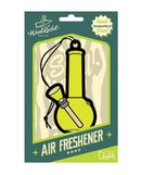 Air Freshener Bong with Fresh Pineapple Scent in Green Packaging by Wood Rocket Brand