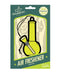 Air Freshener Bong with Fresh Pineapple Scent in Green Packaging by Wood Rocket Brand
