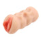 lifelike beige pocket pussy stroker sex toy with realistic texture