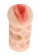Beige Brooklyn Gray Pocket Pussy Stroker with lifelike texture and design for a realistic experience.