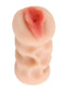 Beige Brooklyn Gray Pocket Pussy Stroker with lifelike texture and design for a realistic experience.