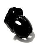 CB-X Mini Me Cock Cage Only Black, compact chastity cage with a snug design for total restraint.
