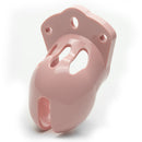 CB-X Mr Stubb Kit 1.75 Inch Pink Cock Cage close-up view, showcasing its compact design and pink finish.