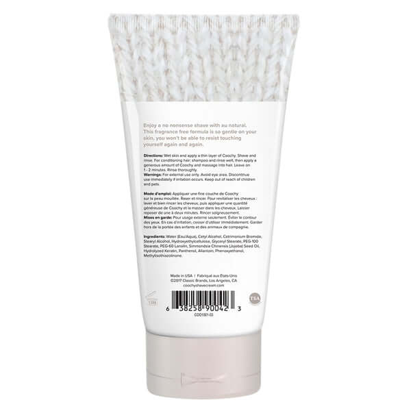 COOCHY SHAVE CREAM AU NATURAL 3.4 OZ-1