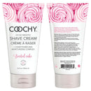 Coochy Rash Free Shave Cream Frosted Cake 7.2 Oz tube with rose design for a smooth shaving experience.