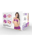 Riley Reid Mini Skirt Masturbator packaging showcasing realistic design and features for adult entertainment.
