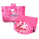 Pink Pussycat Antibacterial Toy Bag displayed with its interior design and packaging.