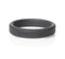 Boneyard Silicone Ring Cock Rings 5 Piece Kit Black displayed in close-up view with a sleek design.