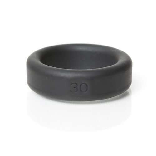 Boneyard Silicone Ring Cock Rings 5 Piece Kit Black - individual silicone cock ring 1.2 inch size
