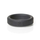 Boneyard Silicone Ring Cock Rings 5 Piece Kit Black - 35mm size silicone cock ring in black.