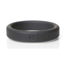 Boneyard Silicone Ring Cock Rings 5 Piece Kit Black - black silicone cock ring sized 1.6 inches.