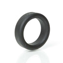 Boneyard Silicone Ring Cock Ring 1.2 inches Black, premium medical-grade silicone, sleek design, 3X stretch for comfort.