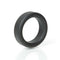 Boneyard Silicone Ring Cock Ring 1.2 inches Black, premium medical-grade silicone, sleek design, 3X stretch for comfort.