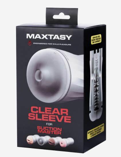 MAXTASY SUCTION SLEEVE STANDARD CLEAR REPLACEMENT-0