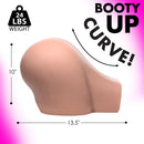 Mistress Sophia Doggie Style Masturbator Medium showing realistic booty curve, 24 lbs weight, dimensions 10" x 13.5".