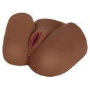 Mistress Natalie Jackhammer Butt Masturbator Brown featuring realistic detailing and two separate entries.