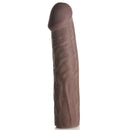 Jock Extra Long 3 Inch Penis Extension Dark providing extra length and girth with realistic details.