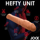 Jock Extra Thick 2 Inch Penis Extension Medium with realistic texture and smooth interior for customization.