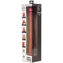 Jock 15.75 Inch Dual Density Double Dildo Medium in packaging showcasing its features and realistic design.
