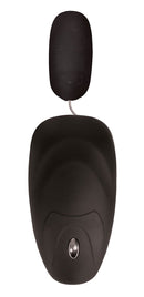 Mistress Maddie Vibrating Butt Missionary Masturbator Beige remote control and textured silicone housing