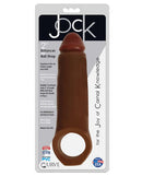 Jock 2 inches Enhancer with Ball Strap Brown packaging showing product features and benefits.