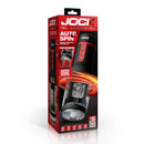 Jock Auto Spin Spinning and Thrusting Masturbator packaging featuring super sonic rotation and auto thrusting features.