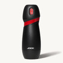 Jock BLAST Sucking Vibrating Masturbator Black automatic stroker with suction and vibration features.