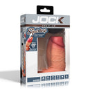 Jock Squirting Silicone Penis Enhancer Ball Strap Light packaging showcasing lifelike design and features.