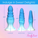SIMPLY SWEET SILICONE BUTT PLUG SET BLUE-2