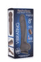 FLESHSTIXXX 8IN VIBRATING DILDO W/ BALLS DARK-6