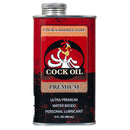 Cock Oil Water-based Lubricant Metal Can 9 Oz featuring premium personal lubricant design and branding.