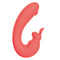 Blaze Bunny Thumper Vibe Coral - Dual Stimulator with Fluttery Ears & Thumper Pad