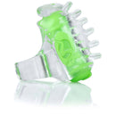 Screaming O ColorPop FingO Tip Green, compact fingertip vibe for powerful vibrations and pleasure.