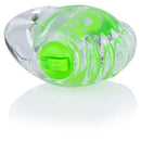 Screaming O ColorPop FingO Tip Green compact fingertip vibe designed for powerful pleasure and high-speed vibrations.