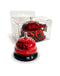 Red novelty "Ring for Sex" desktop bell by Little Genie in packaging.