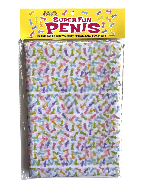 SUPER FUN PENIS TISSUE PAPER-0