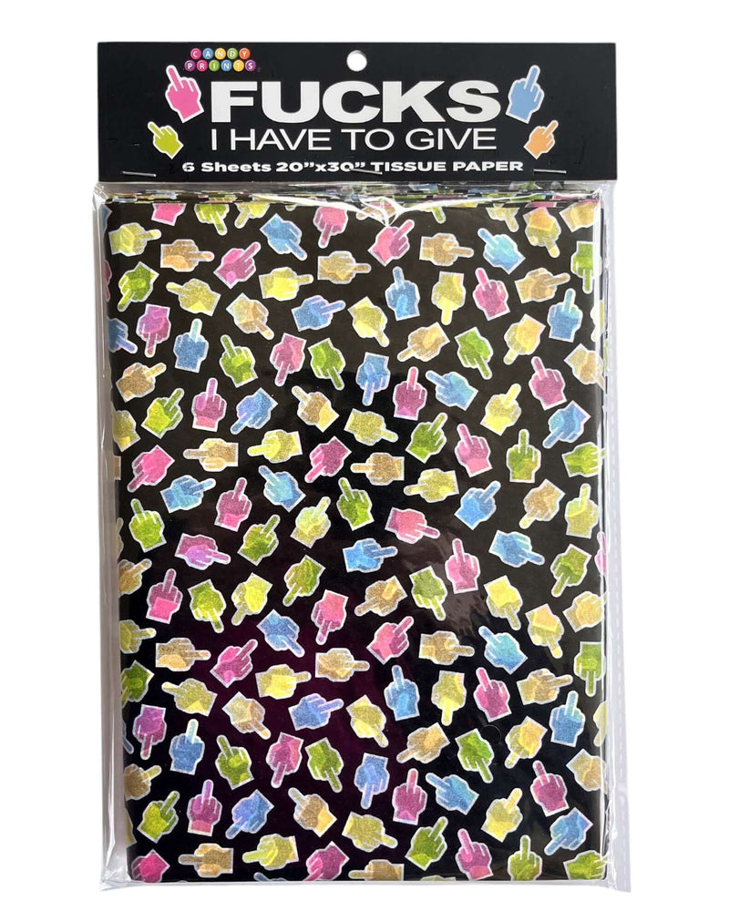 FUCKS TO GIVE TISSUE PAPER-0