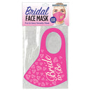 Bride To Be Glow In The Dark Face Mask packaging with a playful design and glow detail for bachelorette parties.