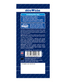 Skins Aqua Water Based Lubricant 5 ml Foil packaging, showcasing clear, odorless gel for intimate comfort.