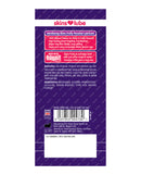 Skins Water Based Lubricant 5 ml Foil Mango and Passionfruit packaging with ingredient details and application instructions.