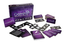 Domin8 Control Game by Creative Conceptions with cards and box displayed, an erotic adult game for couples exploring fantasies.
