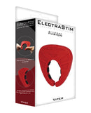 ElectraStim Silicone Fusion Viper Cock Shield in packaging, showcasing its design for enhanced electro play sensations.