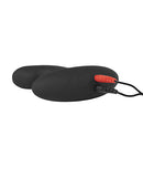 ElectraStim Electro Booty Buddy Prostate Massager Black with connectors for electrical stimulation.
