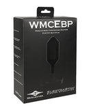 ElectraStim x Mr S Leather Silicone Electro Butt Plug Black