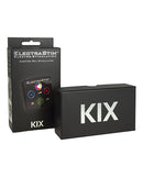 ElectraStim Kix EM40 Electro Stimulator Black packaging and device showcasing electro-sex stimulation features.