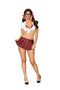 HOMEROOM HOTTIE WHITE RED O/S-4