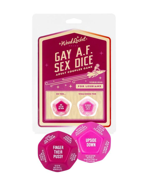GAY AF GAY LESBIAN SEX DICE (NET)-0