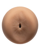 Man Squeeze ULTRASKYN Ass Stroker Randy top view showing lifelike texture and detail of the stroker.