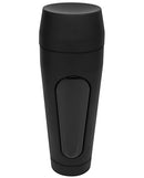 Main Squeeze Pussy Masturbator Remy LaCroix compact hard case design for discreet storage and control.