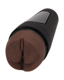Main Squeeze ULTRASKYN Pussy Stroker Jenna Foxx detailed view of the realistic stroker design.